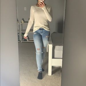 Cream American Eagle sweater!